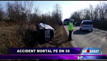 Accident mortal pe DN 58