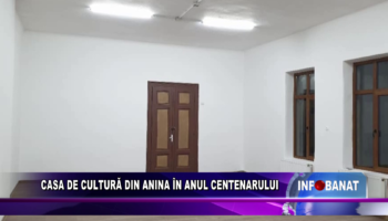 Casa de Cultură din Anina, în anul centenarului