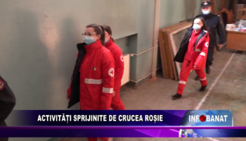 Activități sprijinite de Crucea Roșie