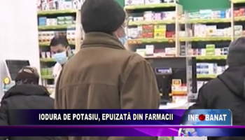 Iodura de potasiu, epuizată din farmacii