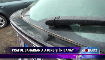 Praful Saharian a ajuns și în Banat