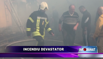 Incendiu devastator