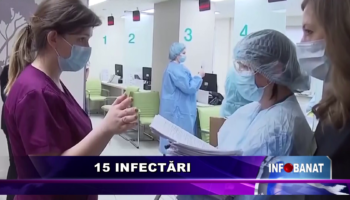 15 infectări