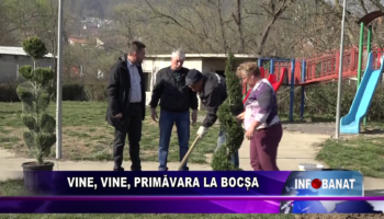 Vine, vine, primăvara la Bocșa