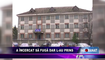 A încercat să fugă dar l-au prins