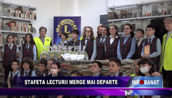 Ștafeta lecturii merge mai departe