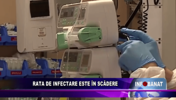 Rata de infectare este în scădere