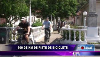500 de km de piste de biciclete