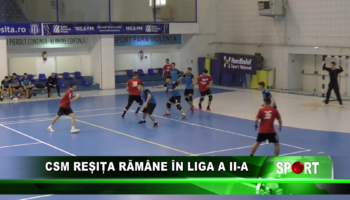 CSM Reșița rămâne în liga a II-a