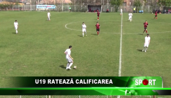 U19 ratează calificarea