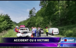 Accident cu 6 victime