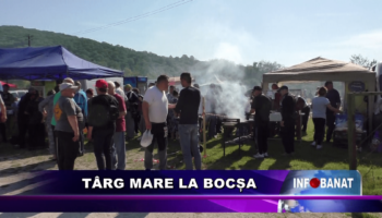 Târg mare la Bocșa