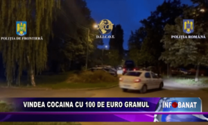 Vindea cocaina cu 100 de euro gramul