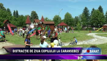 Distracție de Ziua Copilului la Caransebeș