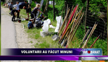 Voluntarii au făcut minuni