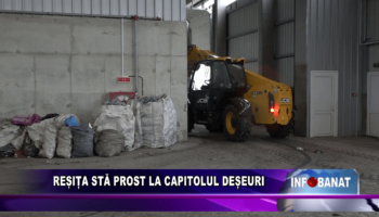 Reșița stă prost la capitolul deșeuri