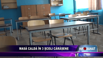 Masă caldă în 3 școli cărășene