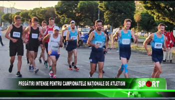 Pregătiri intense pentru Campionatele Naționale de Atletism