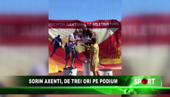 Sorin Axenti, de trei ori pe podium