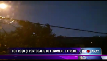 Cod roșu și portocaliu de fenomene extreme