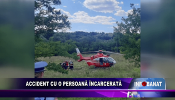 Accident cu o persoană încarcerată