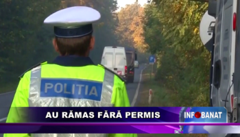 Au rămas fără permis