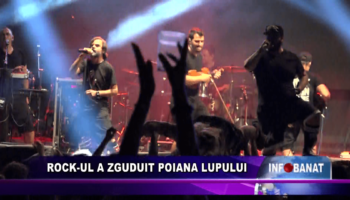 Rock-ul a zguduit Poiana Lupului