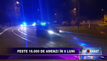 PESTE 16 000 DE AMENZI ÎN 6 LUNI