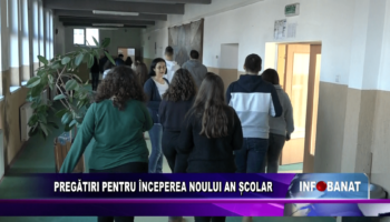 Pregătiri pentru începerea noului an școlar