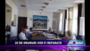 20 de drumuri vor fi reparate