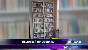 Bibliotecă inaugurată