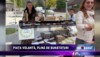 Piața volantă, plină de bunătățuri