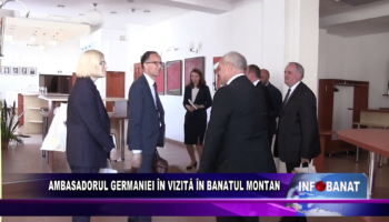 Ambasadorul Germaniei în vizită în Banatul Montan