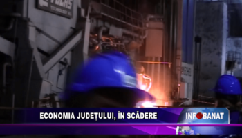 Economia județului, în scădere