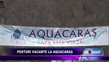 Posturi vacante la AquaCaraș