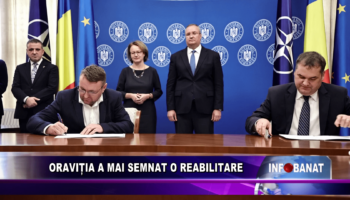 Oravița a mai semnat o reabilitare