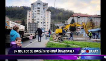 Un nou loc de joacă își schimbă înfățișarea