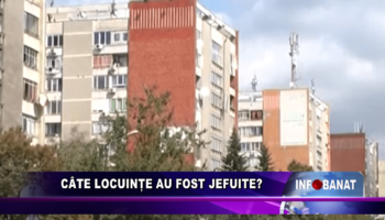 Câte locuințe au fost jefuite?