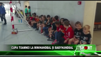 Cupa Toamnei la minihandbal și babyhandbal