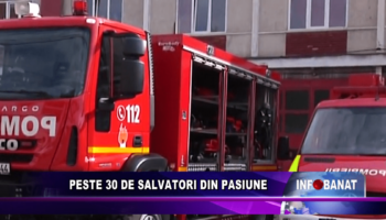 Peste 30 de salvatori din pasiune