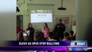 Elevii au spus stop bullying