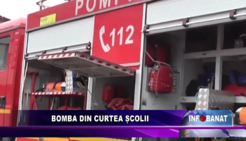 Bomba din curtea școlii