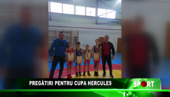 Pregătiri pentru Cupa Hercules