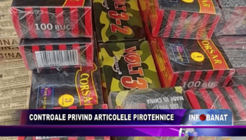 Controale privind articolele pirotehnice