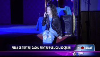 Piesă de teatru, cadou pentru publicul bocșean