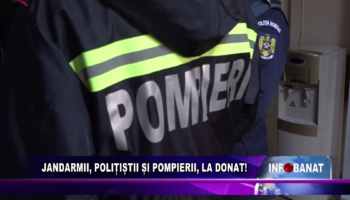 Jandarmii, polițiștii și pompierii, la donat!