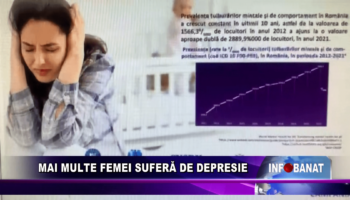 Mai multe femei suferă de depresie