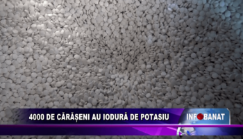 4000 de cărășeni au iodură de potasiu