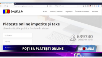 Poți să plătești online