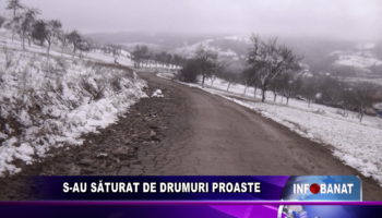 S-au săturat de drumuri proaste